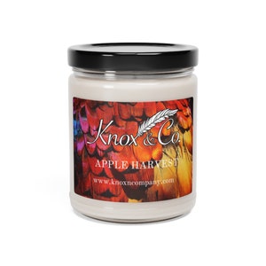Apple Harvest Scented Soy Candle | Autumn Aromatherapy Candle | Knox&Co.