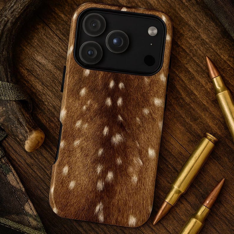 Axis Deer Tough Phone Case | Durable Wildlife-Inspired Cover | iPhone 17 | Knox&Co. image 1