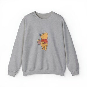 Winnie the Pooh Sweatshirt - Funny Winnie the Pooh Cartoon Character Sweater