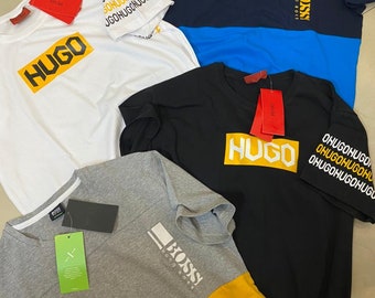 Hugo boss crew neck T-shirt summer sell best deal 100% cotton