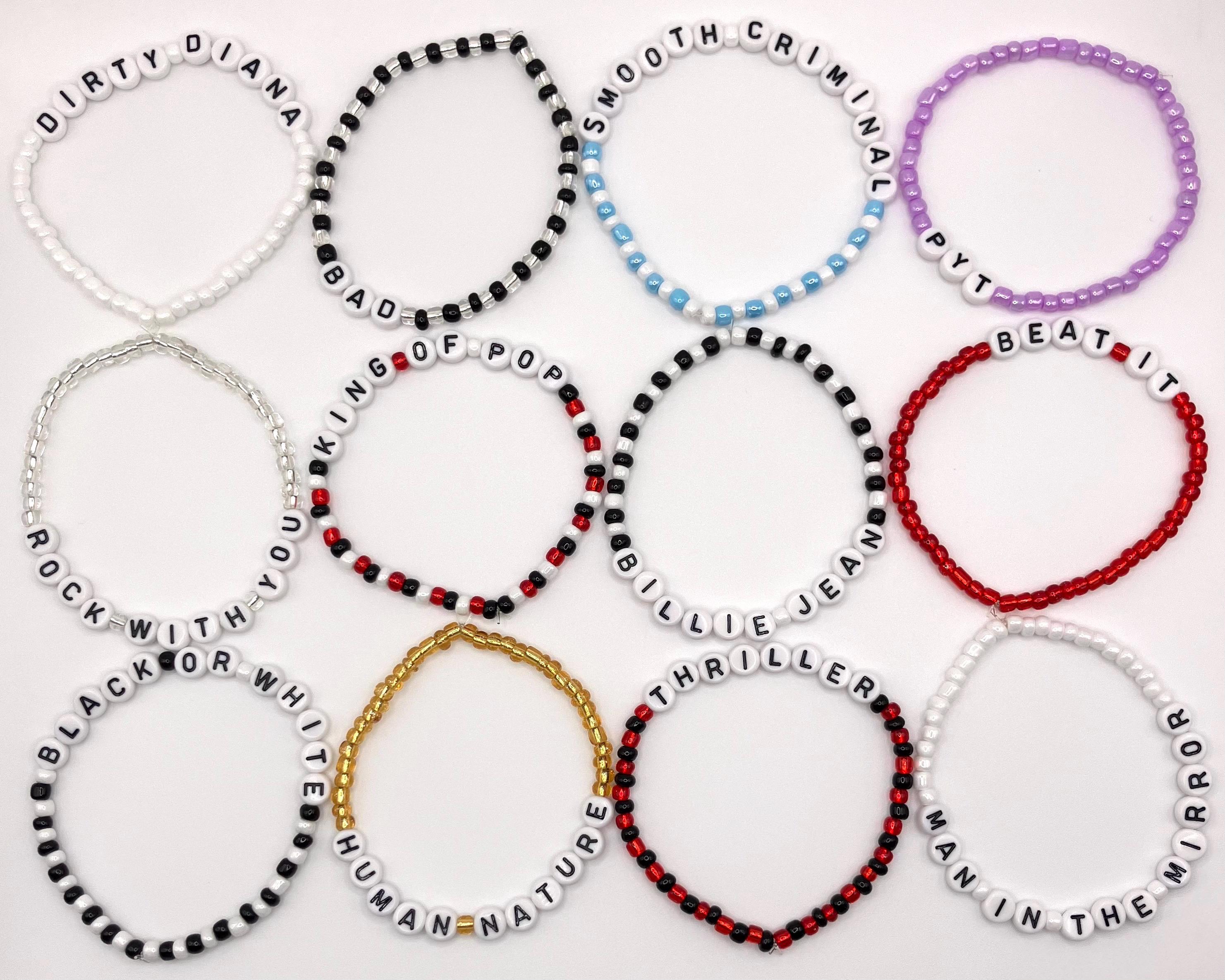 Michael jackson bracelets - Etsy 日本