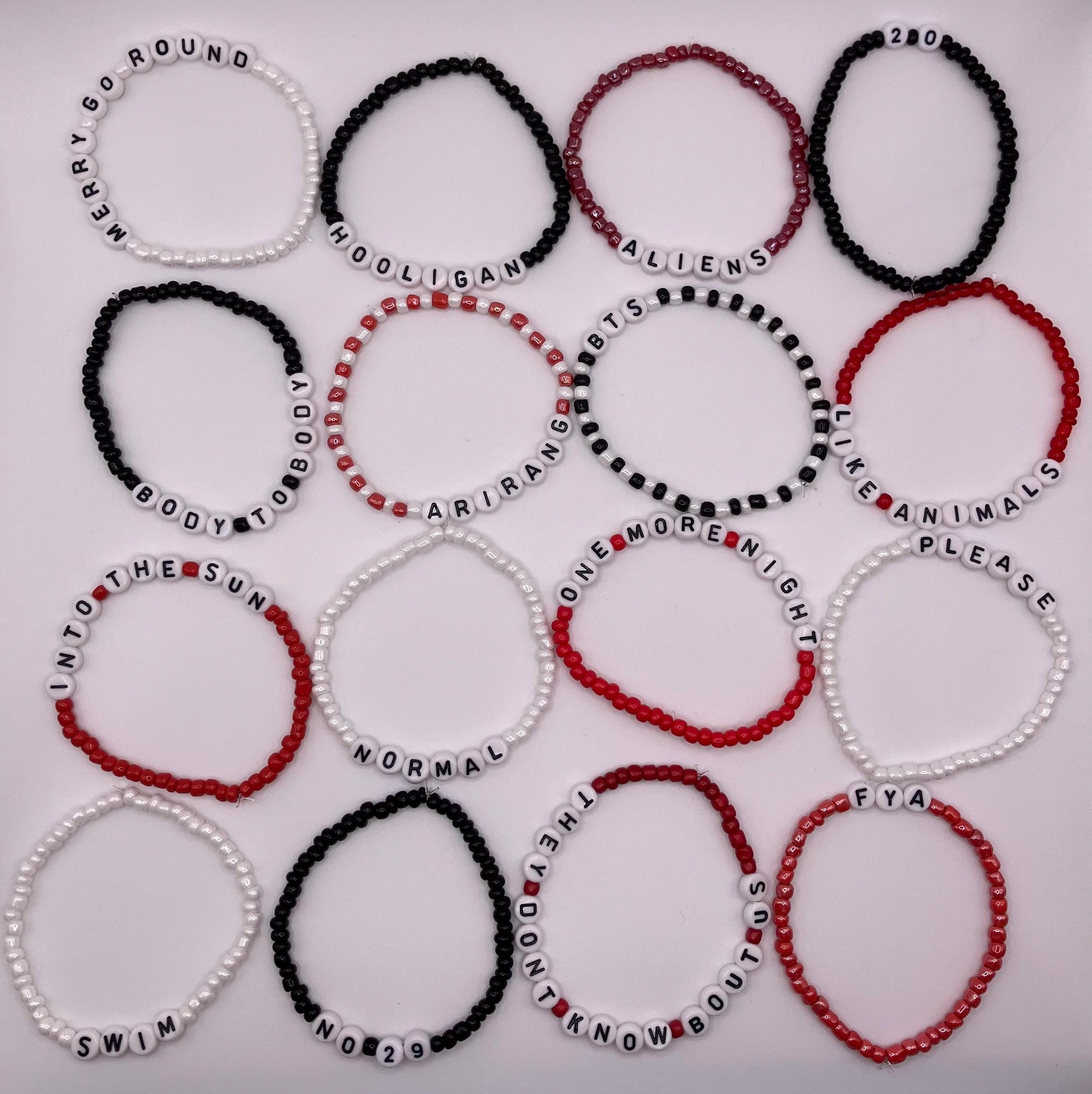 ARIRANG Bracelets! BTS Friendship Bracelets! BTS Album Bracelets