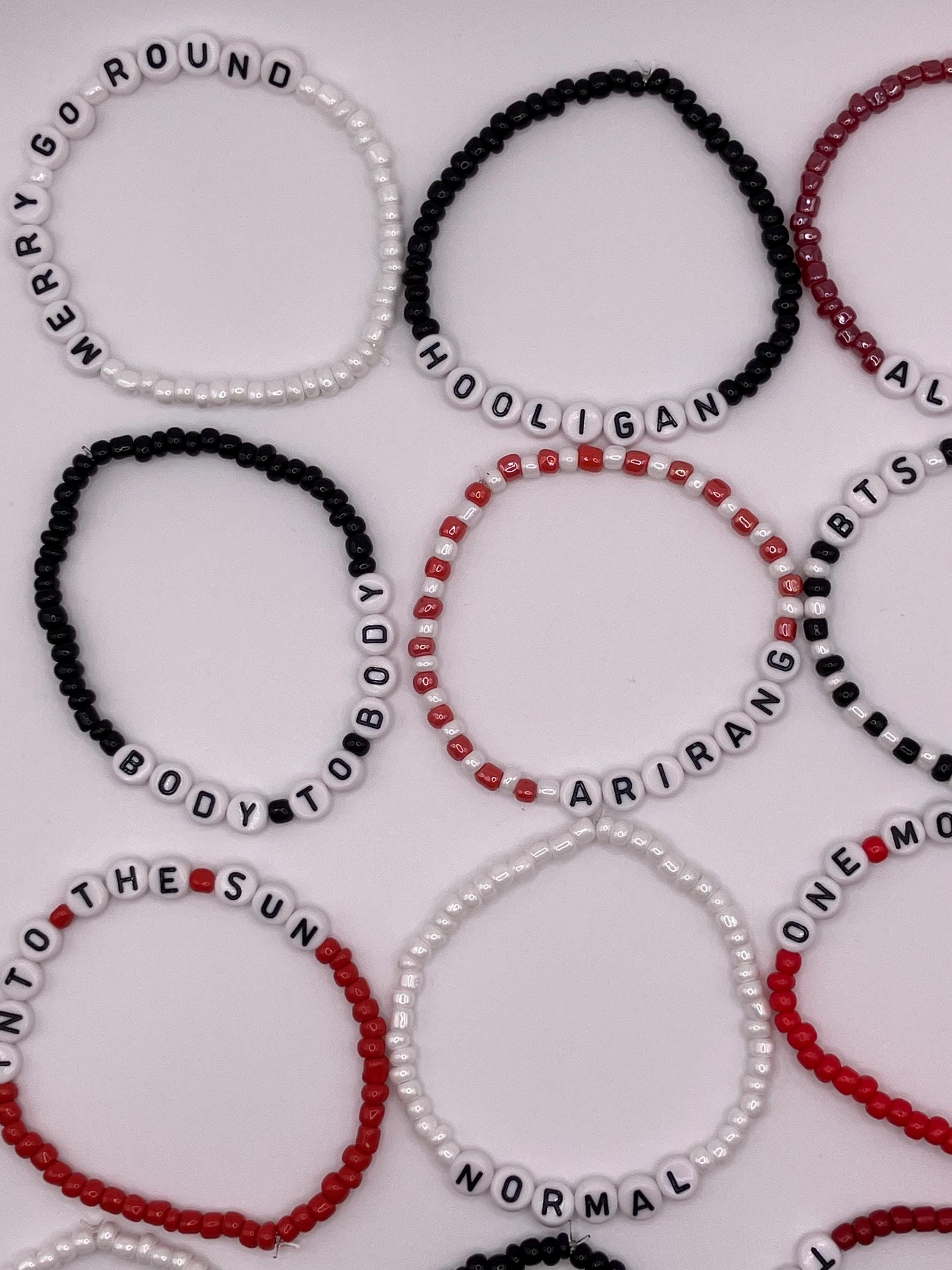 ARIRANG Bracelets! BTS Friendship Bracelets! BTS Album Bracelets