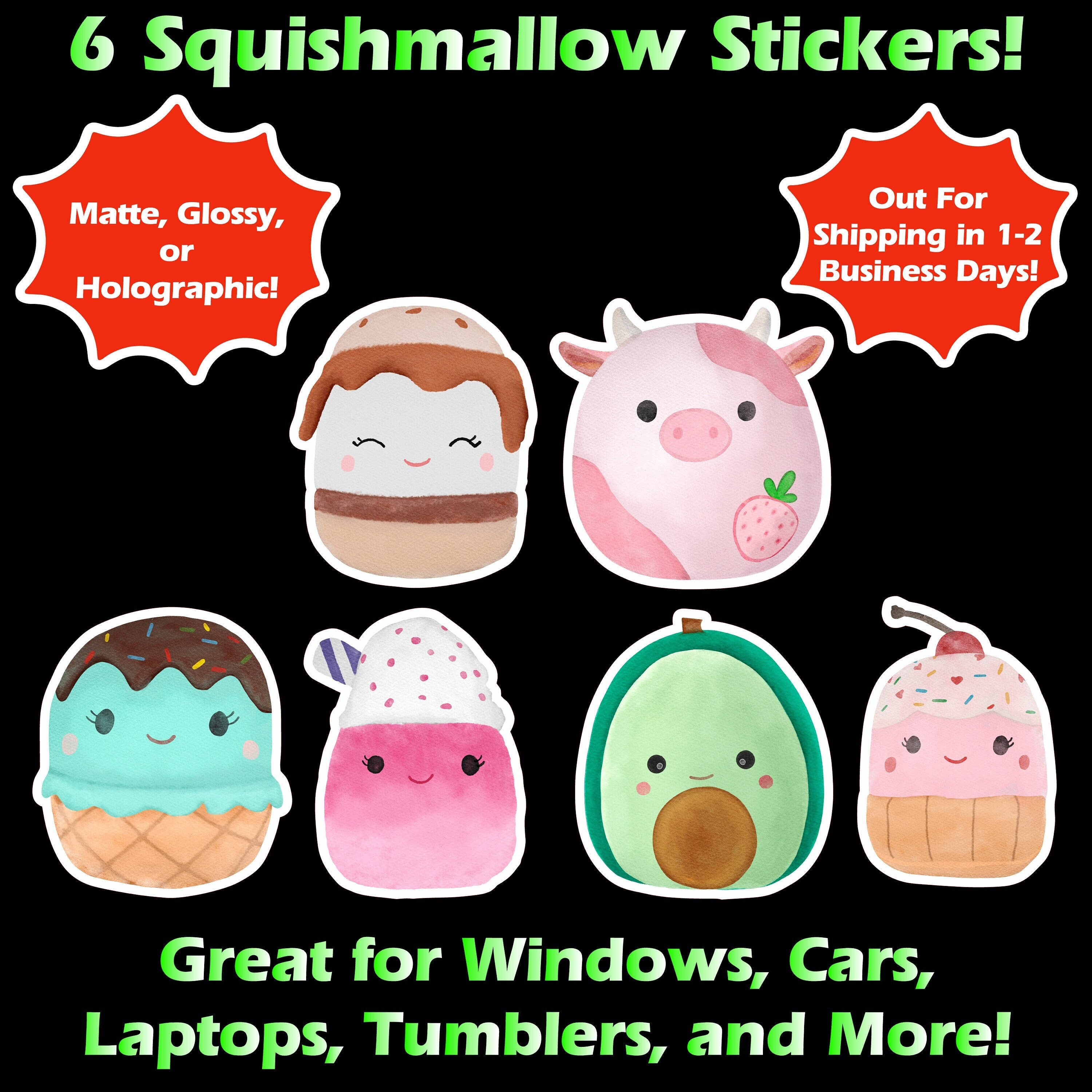 Danby Squad Custom Squishmallows - Squishmallows - Stickers sold by  Juieta-Incompatible, SKU 40337295