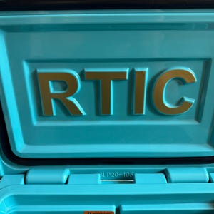 RTIC Lid Overlays - Make Your Cooler Your Own - Vinyl Decal - Etsy