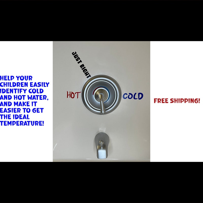 Blue Red Faucet - Etsy