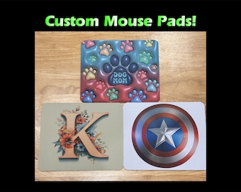 Personalized Mouse Pad | Custom Photo, Image, or Text