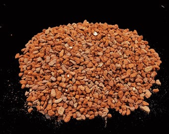 Polvo de ladrillo rojo: tierra natural para manualidades y pintura