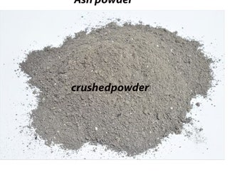 Gray Ash Dust: Hardwood Ash Powder, Eco-Friendly Gardening
