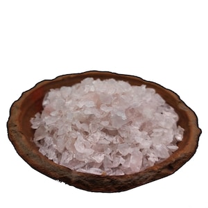 Natural Rose Quartz ,Rose Quartz Raw Crushed, Healing Crystal Powder, Great for Painting, Clay Making Woodworking Art Craft Raw Thick Powder