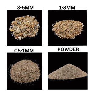 Gravel Tumble Chips Raw Stone , Gravel Rough Chips, Healing Crystal Crushed Rough, Great for Woodworking, Fish Tank, Decoration Use