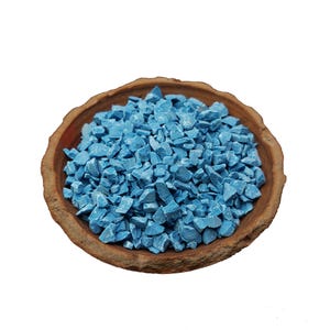 Raw Turquoise Powder: Blue Crushed Stone, Healing Crystal