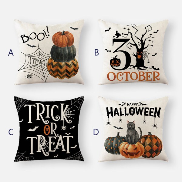 Halloween Pillow Covers Etsy