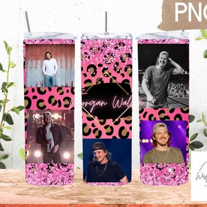 Morgan Wallen Tumbler PNG, instant download, digital download, morgan wallen, pink tumbler, glitter tumbler