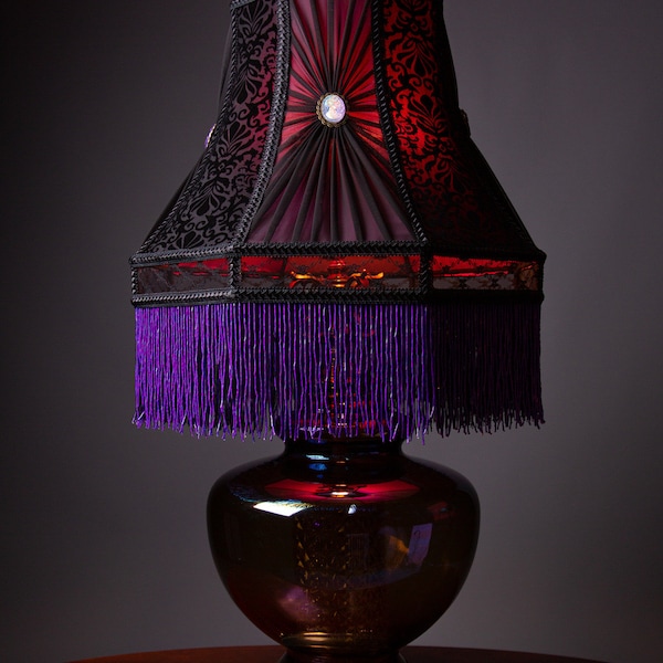 Victorian Lampshade Etsy