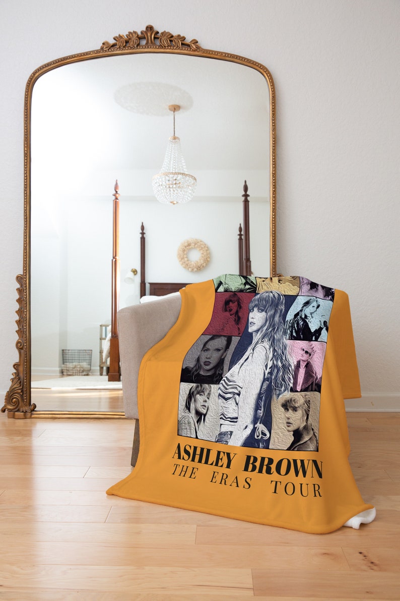 Custom Swiftie Blanket, Eras Tour 2023 Blanket, Fan Blanket, 2023