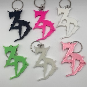 Zeds Dead style Keychain