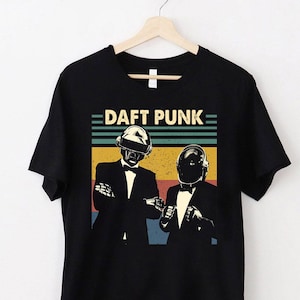Daft Punk Vintage T-Shirt, Daft Punk Shirt, Music Shirts, Gift Shirt For Friends And Family