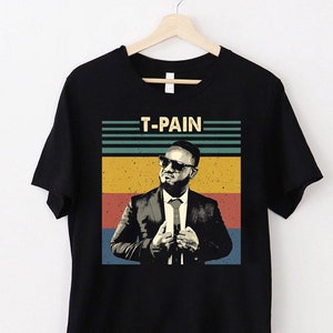 T-Pain Vintage T-Shirt, T-Pain Shirt, Music Shirts, Gift Shirt For Friends And Family