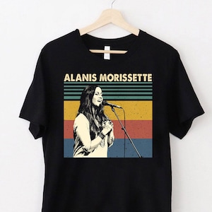 Alanis Morissette Vintage T-Shirt, Alanis Morissette Shirt, Movie Shirts, Gift Shirt For Friends And Family