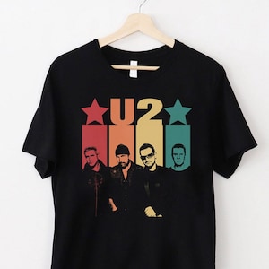 U2 Vintage T-Shirt, U2 Shirt, Concert Shirts, Gift Shirt For Friends And Family