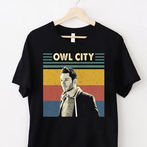 Owl City Vintage T-Shirt, Owl City Shirt, Music Shirts, Gift Shirt For Friends And Family