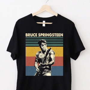 Bruce Springsteen Vintage T-Shirt, Bruce Springsteen Shirt, Music Shirts, Gift Shirt For Friends And Family