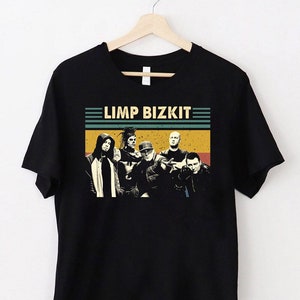 Camiseta vintage de Limp Bizkit, camisetas de Limp Bizkit, camisetas musicales, camisetas de regalo para amigos y familiares