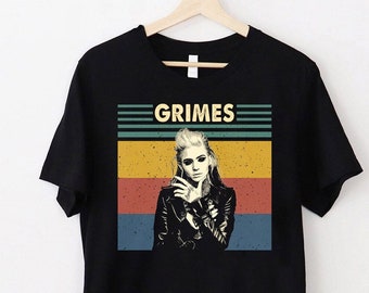 Grimes Vintage T-Shirt, Grimes Shirt, Movie Shirts, Gift Shirt For Friends And Family