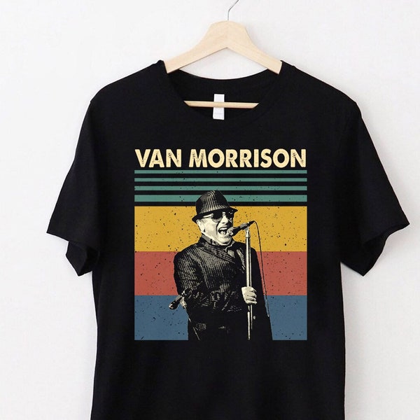 Van Morrison Vintage T-Shirt, Van Morrison Shirt, Music Shirts, Gift Shirt For Friends And Family