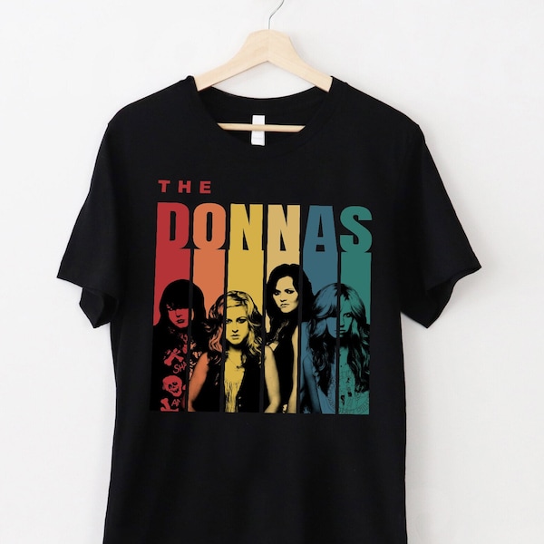 The Donnas Band Vintage T-Shirt, The Donnas Shirt, Concert Shirts, Gift Shirt For Friends And Family