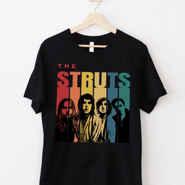 The Struts Band Vintage T-Shirt, The Struts Shirt, Concert Shirts, Gift Shirt For Friends And Family