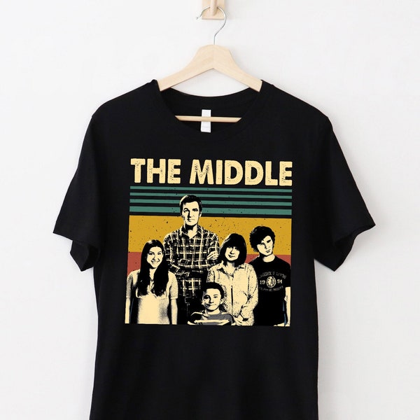 Die Mittlere Show Vintage T-Shirt, Die Mittlere Show, Geschenk Shirt für Freunde und Familie