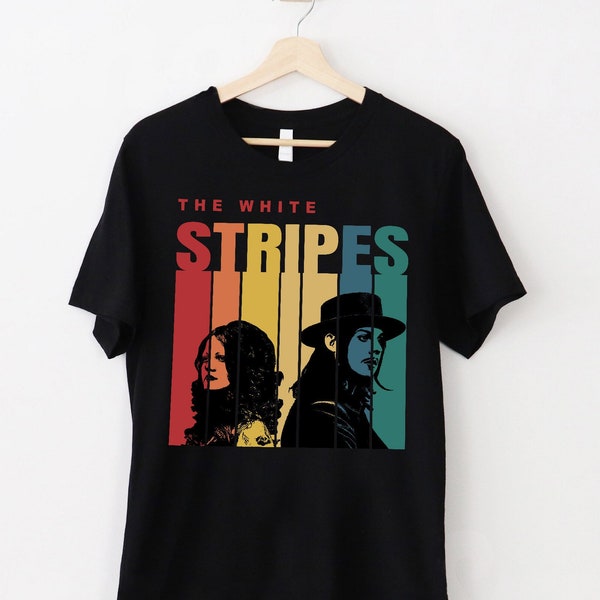 The White Stripes Band Vintage T-Shirt, The White Stripes Shirt, Concert Shirts, Gift Shirt For Friends And Family