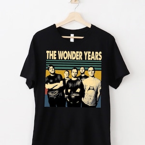 The Wonder Years Band Vintage T-Shirt, The Wonder Years Shirt, Concert Shirts, Gift Shirt For Friends And Family
