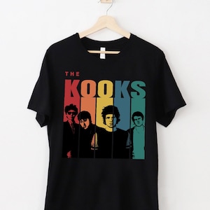 The Kooks Band Vintage T-Shirt, The Kooks Shirt, Concert Shirts, Gift Shirt For Friends And Family