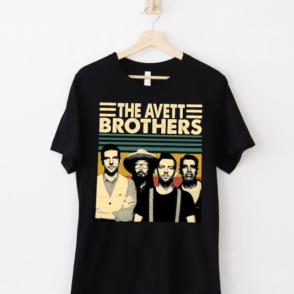 The Avett Brothers Band Vintage T-Shirt, The Avett Brothers Shirt, Concert Shirts, Gift Shirt For Friends And Family