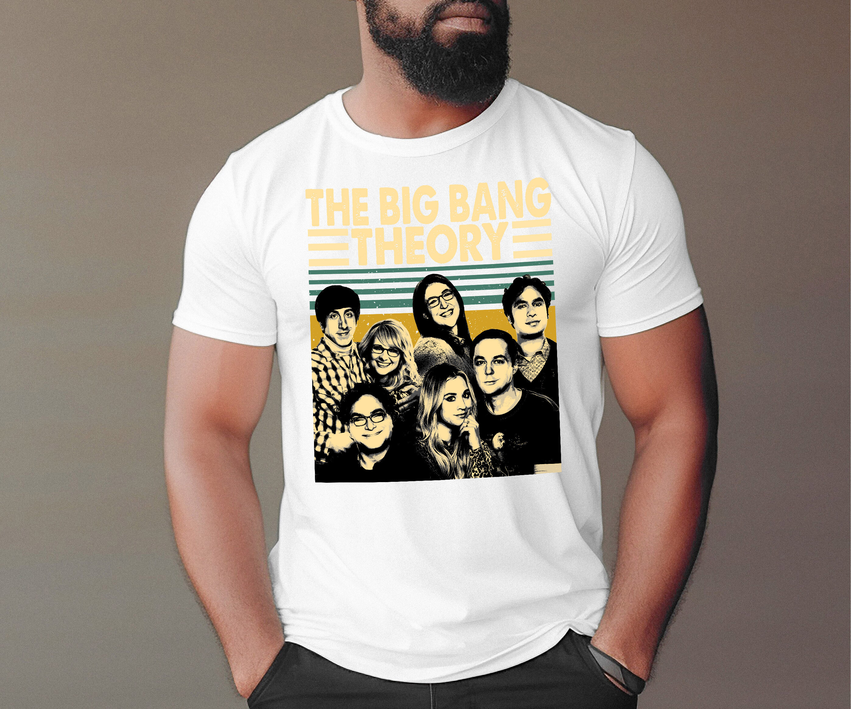 The Big Bang Theory Vintage Tshirt, the Big Bang Theory Shirt, Gift Shirt for Friends and