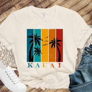 Vintage 1980s Style Kauai Hawaii T-Shirt Vintage 1980s Style Kauai Hawaii T-Shirt