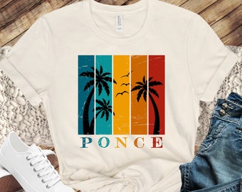 Vintage Style Ponce Shirt, Ponce Trip Tee, Puerto Rico Cruise, Ponce Spring Break
