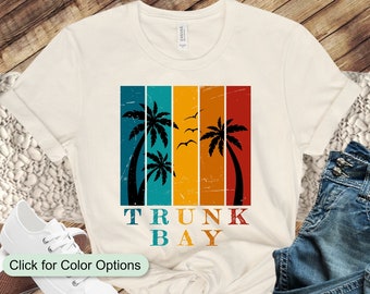 Vintage Style Trunk Bay Shirt, Trunk Bay Trip Tee, St John, St John Cruise, Trunk Bay Souvenir, Trunk Bay Beach, USVI