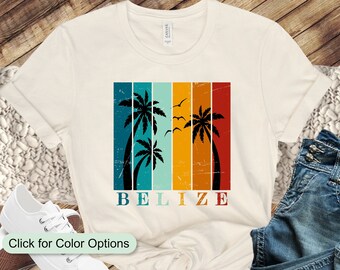 Vintage Style Belize Shirt, Belize Trip Tee, Belize Cruise, Belize Spring Break