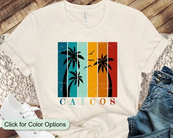Vintage Style Caicos Shirt, Caicos Spring Break Shirt, Caicos Trip Tee, Caicos Cruise, Turks and Caicos
