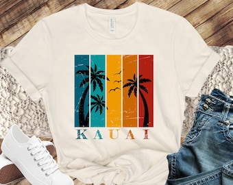 Vintage Style Kauai Shirt, Kauai Trip Tee, Kauai Cruise