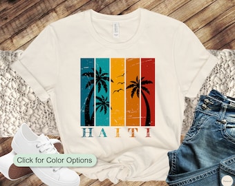 Vintage Style Haiti Shirt, Haiti Trip Tee, Haiti Cruise, Haiti Spring Break