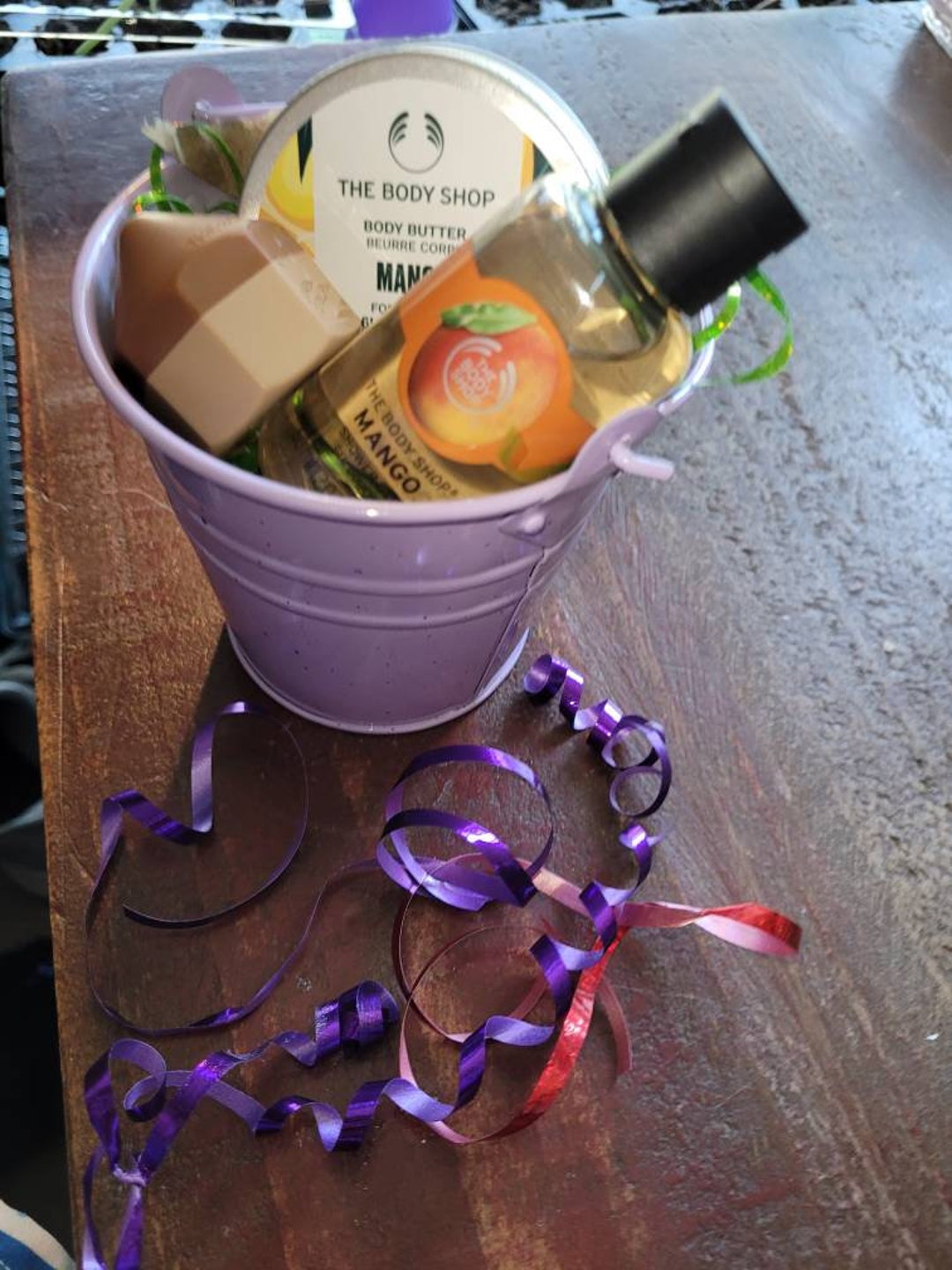 Mango Gift Set Mini Shower Gel and Body Butter and Lippy Etsy UK