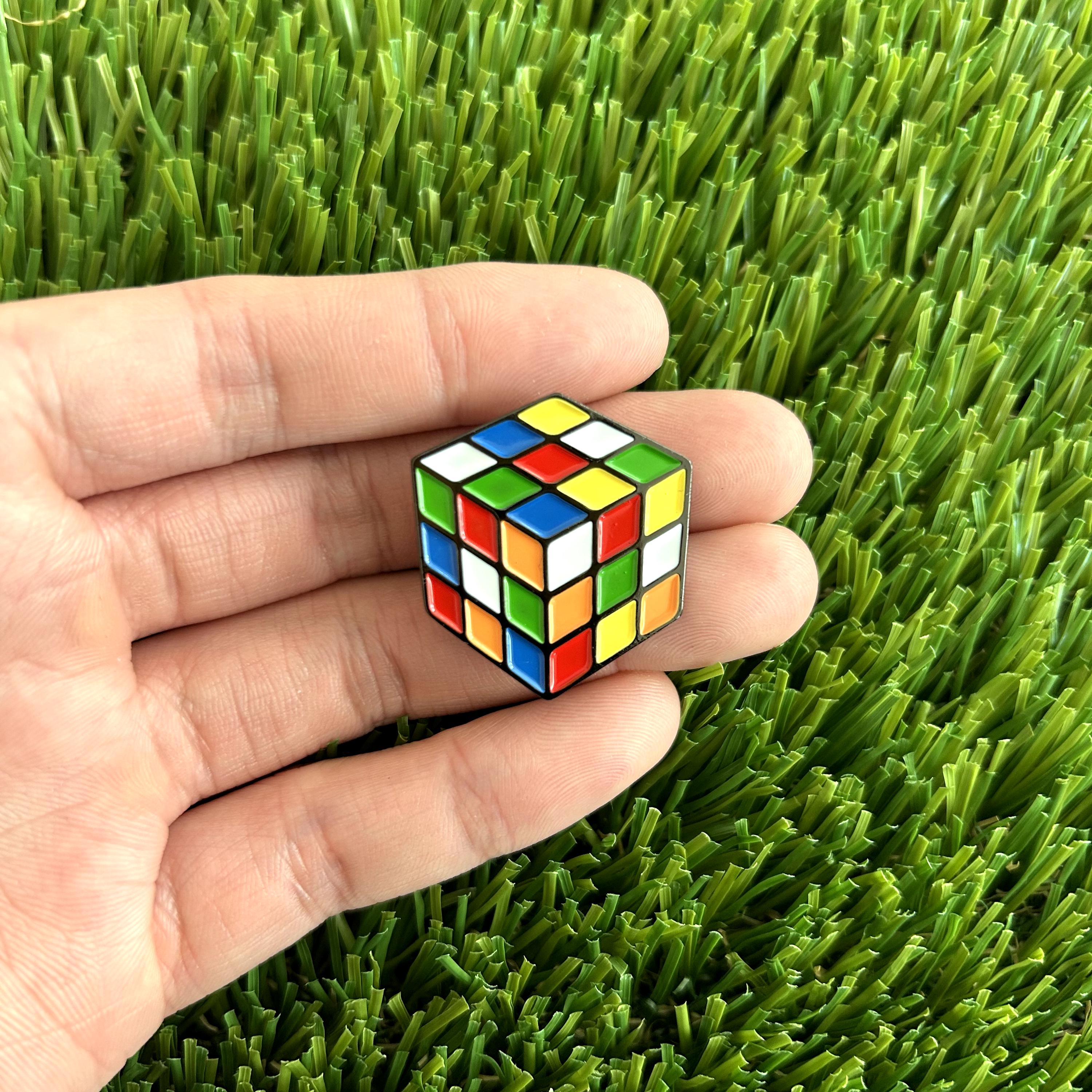 Rubix Cube Badge - Etsy
