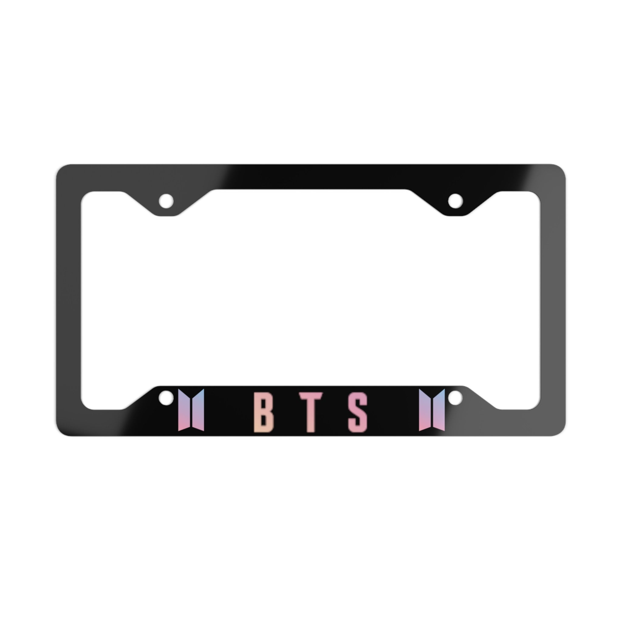 BTS Army Pink License Plate Frame - Etsy