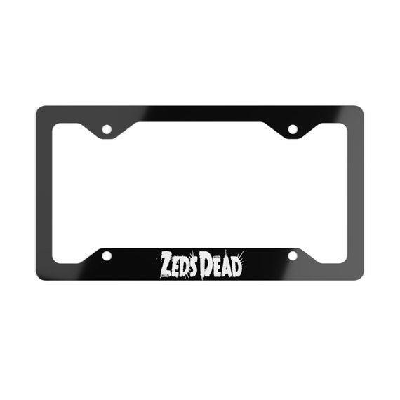 Zeds Dead License Plate Frame (black) - Etsy