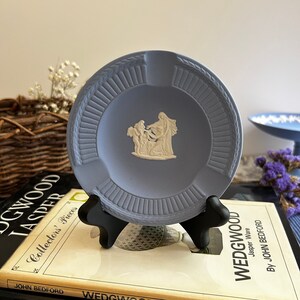 Vintage Wedgwood Jasperware Ashtray / Trinket Dish / Pin Dish